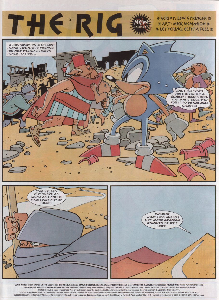 Sonic - The Comic Issue No. 159 Page 1
